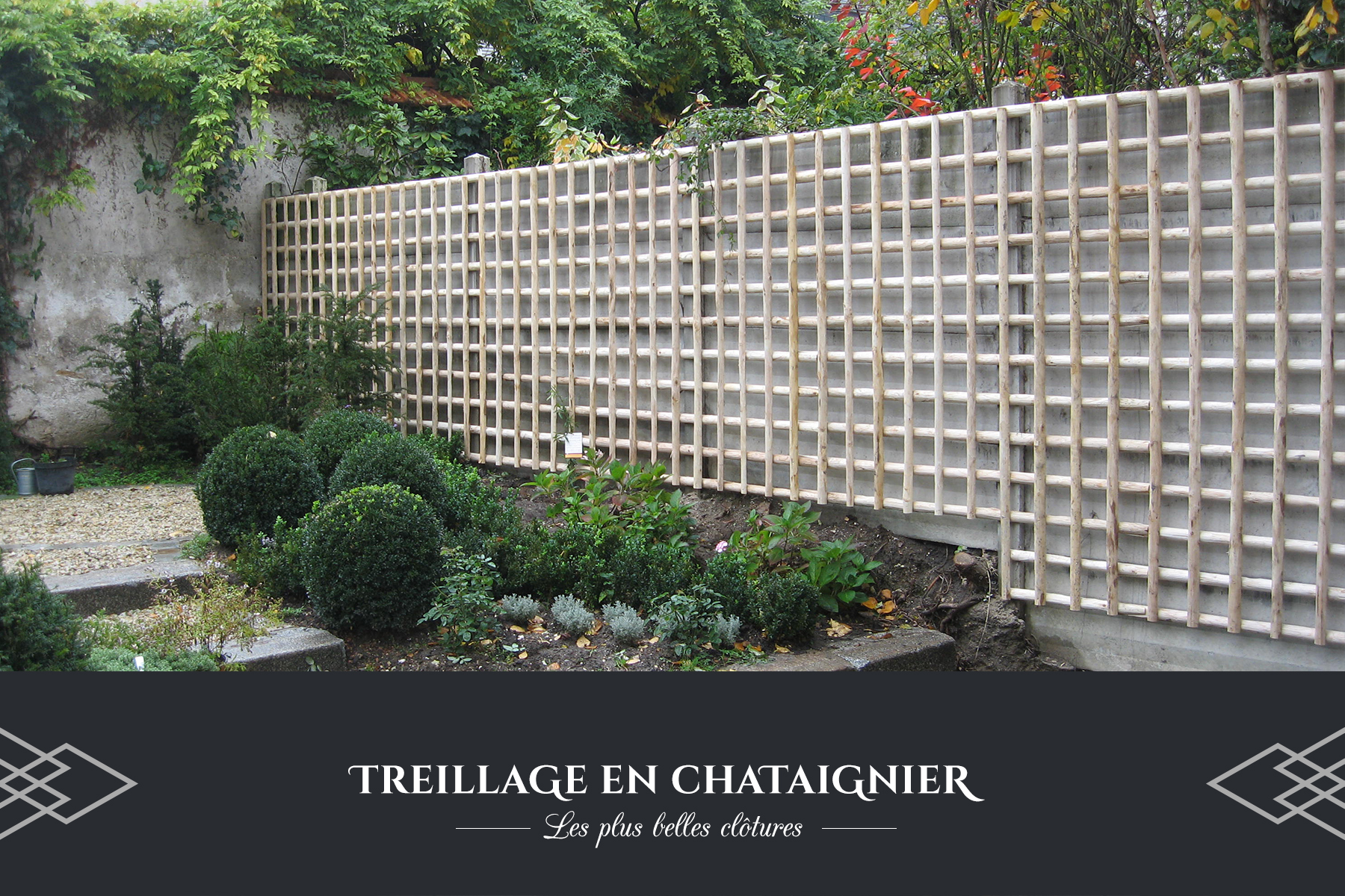 treillage en chataigner